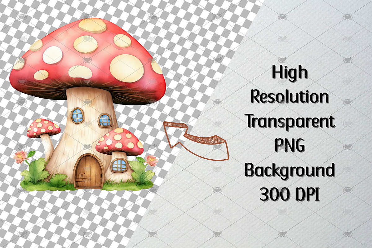Watercolor Fairy Tale Clipart,40 PNG, an Illustration by CropUp Creative (Photo 3 of 5)