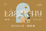 Laginchy Serif - (Regular & Bold), a Serif Font by Sarid Ezra (Thumbnail 1 of 5)