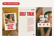Bold Red Instagram Templates - Canva, a Social Media Template by Of July Studio (Thumbnail 5 of 6)