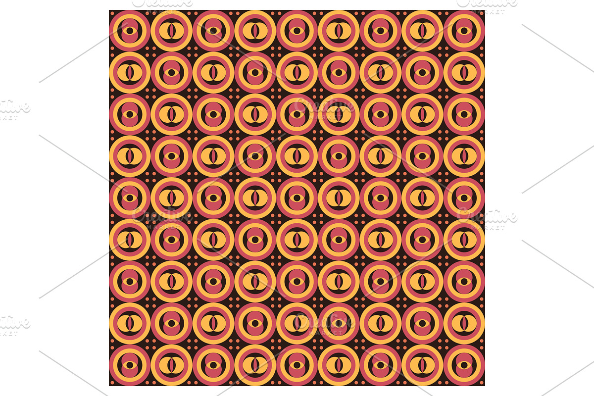 Flat Geometric Repeating Design, a Pattern Graphic by Creative Backgrounds (Photo 3 of 4)