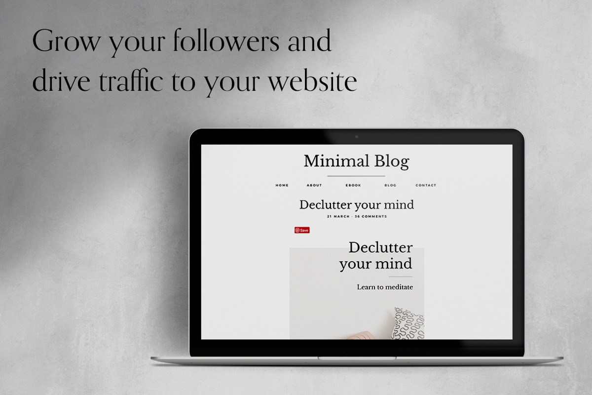CANVA Minimal Social Media Pack, a Social Media Template by Eternel Design Studio (Photo 3 of 5)