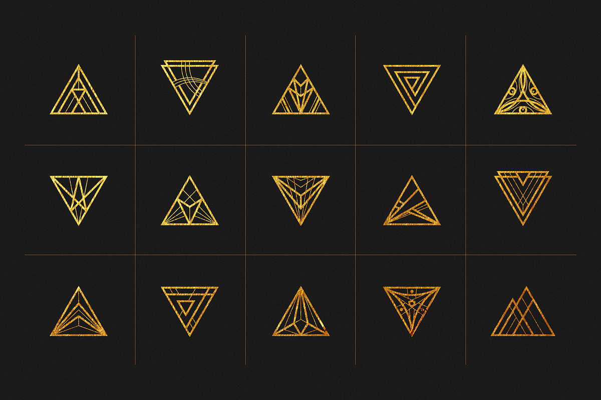 25 Linear Geometric Shapes. Part III, a Shape Add-On by le-genda (Photo 4 of 4)