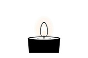 Candle Silhouette Vector Bundle, an Illustration by jahid234 (Thumbnail 36 of 51)