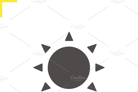 Sun Icon. Vector