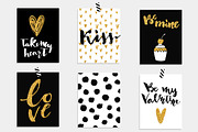 Golden Valentine's Day Collection, a Texture Illustration by Artnis (Thumbnail 3 of 6)
