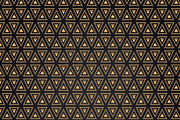 Golden Geometric Backgrounds, a Pattern Graphic by CreativesCastle (Thumbnail 3 of 6)