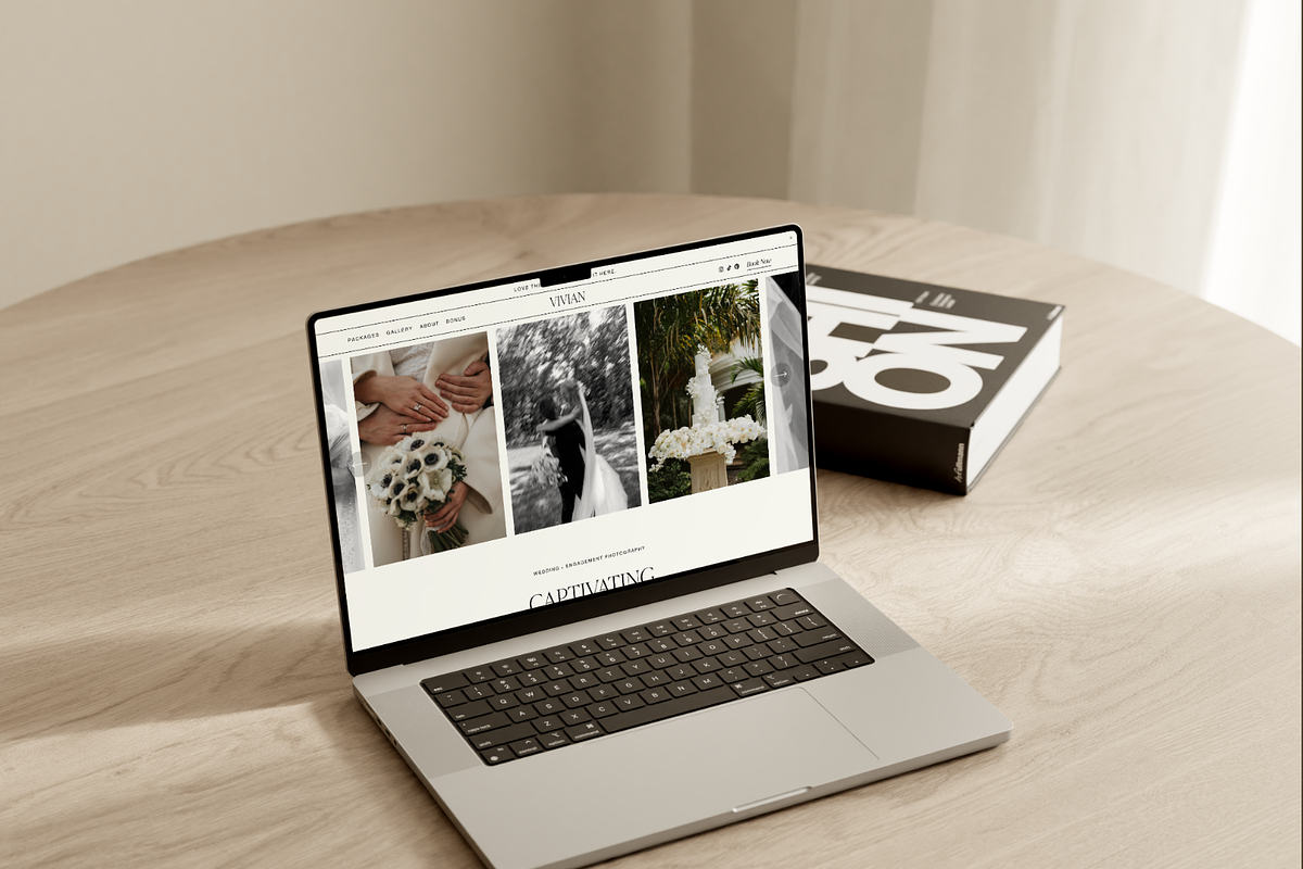 Website Template Squarespace: Vivian, a Squarespace Template by Candor Templates (Photo 7 of 13)