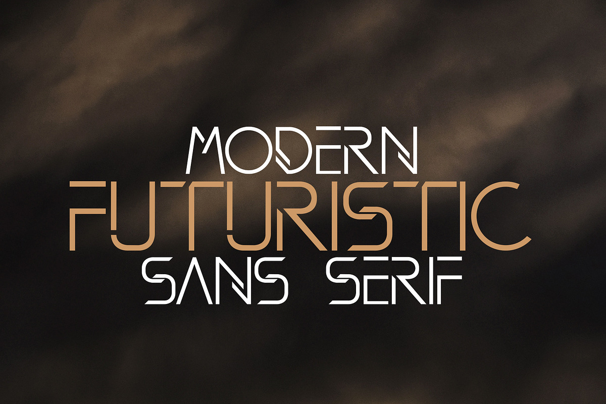 DAVINCI FONTS | MODERN SANS preview 2