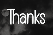 Midnight Spooky | Script Font, a Script Font by Scratchones (Thumbnail 8 of 8)