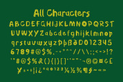 CS Rijeka Disco, a Handwritten Font by Craft Supply Co. (Thumbnail 8 of 8)