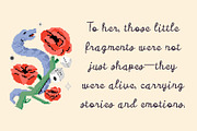 CS Abiola Pixel, a Script Font by Craft Supply Co. (Thumbnail 4 of 8)