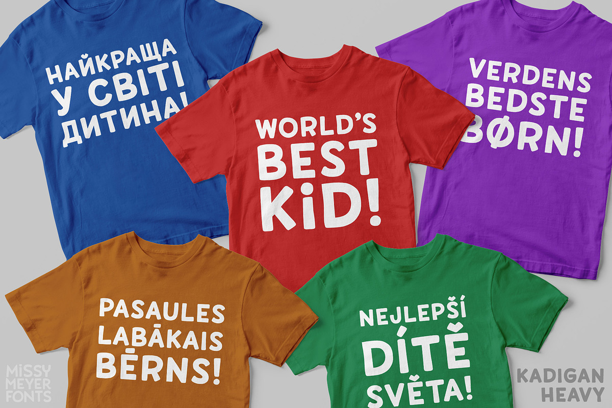 Kadigan: a fun sans-serif font trio!, a Sans Serif Font by Missy Meyer (Photo 6 of 9)