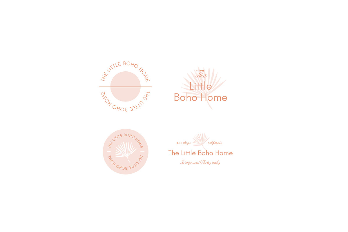 Boho Home Modern Canva Logo Kit, a Branding & Logo Template by Forth and Wild (Photo 4 of 9)