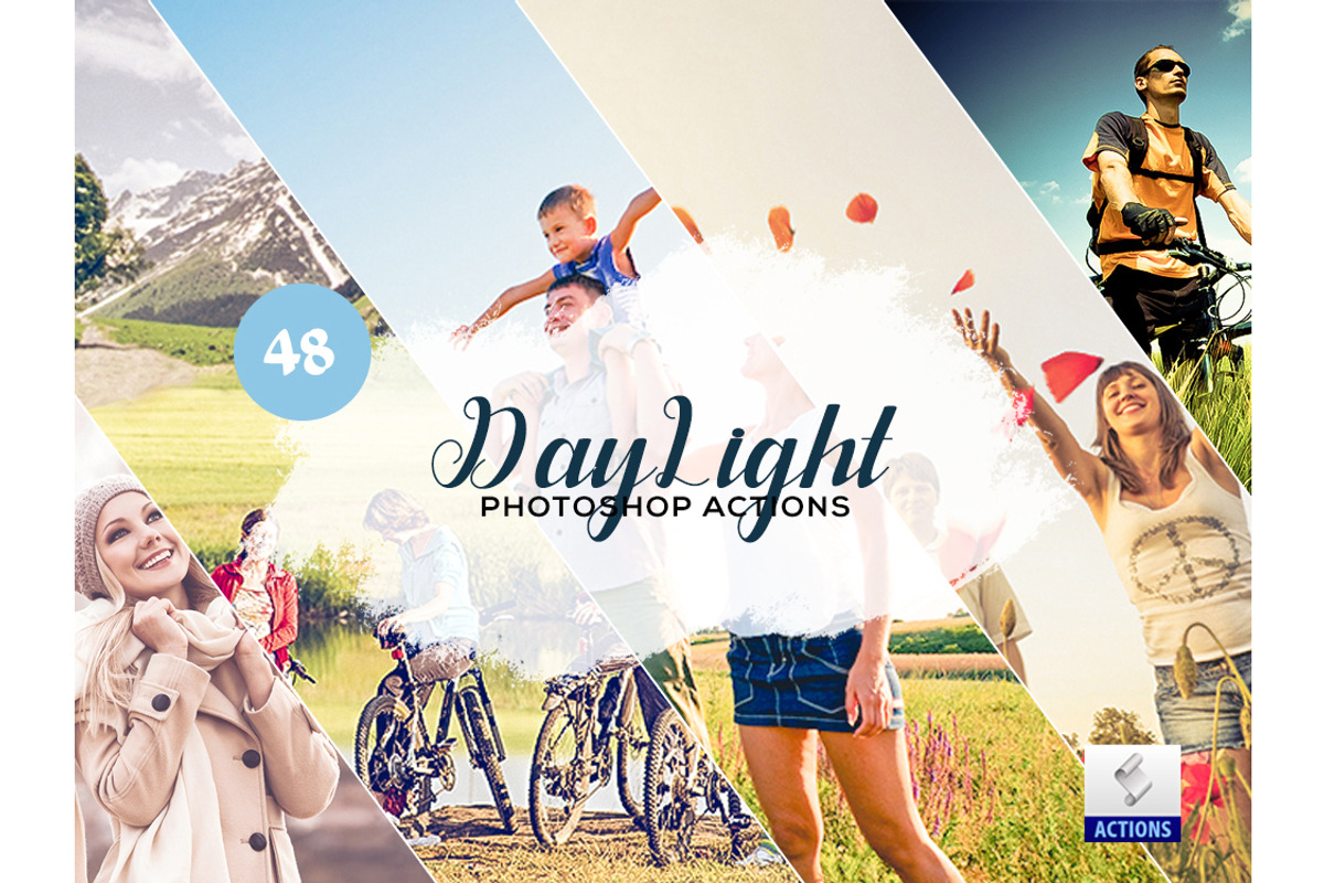 48 DayLight Photoshop Actions, a Brushes & More by DreamColor (Photo 1 of 6)