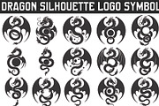 A bold dragon silhouette logo, an Illustration by Amazin_art (Thumbnail 1 of 16)