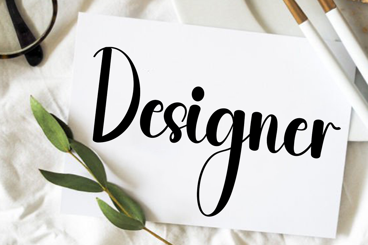 Geography, a Handwritten Font by InermediaSTUDIO (Photo 2 of 6)