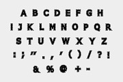 Bold Line Font, a Sans Serif Font by Fourteen Letter (Thumbnail 5 of 7)