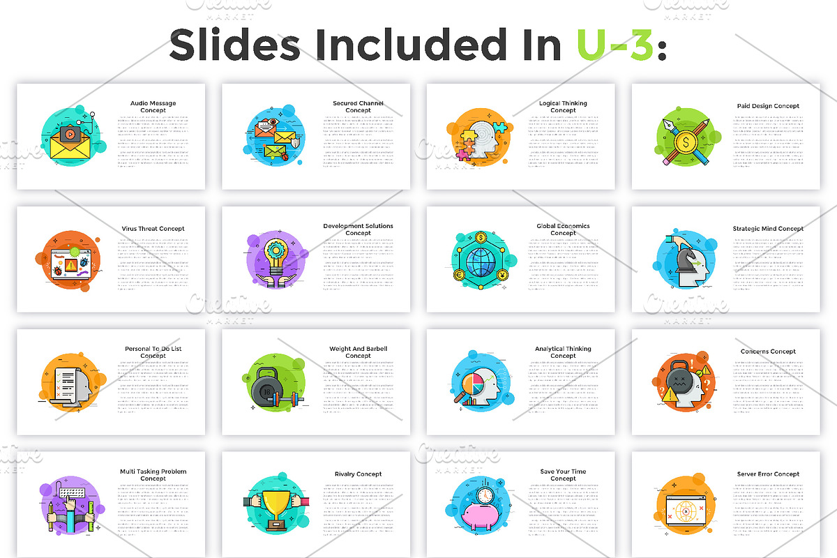 WOW Slides. U-4 (178 New Slides), a Presentation Template by Andrew Kras Design (Photo 8 of 25)