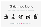 Mono Icons: Christmas, an Icon by Scott Dunlap (Thumbnail 1 of 4)