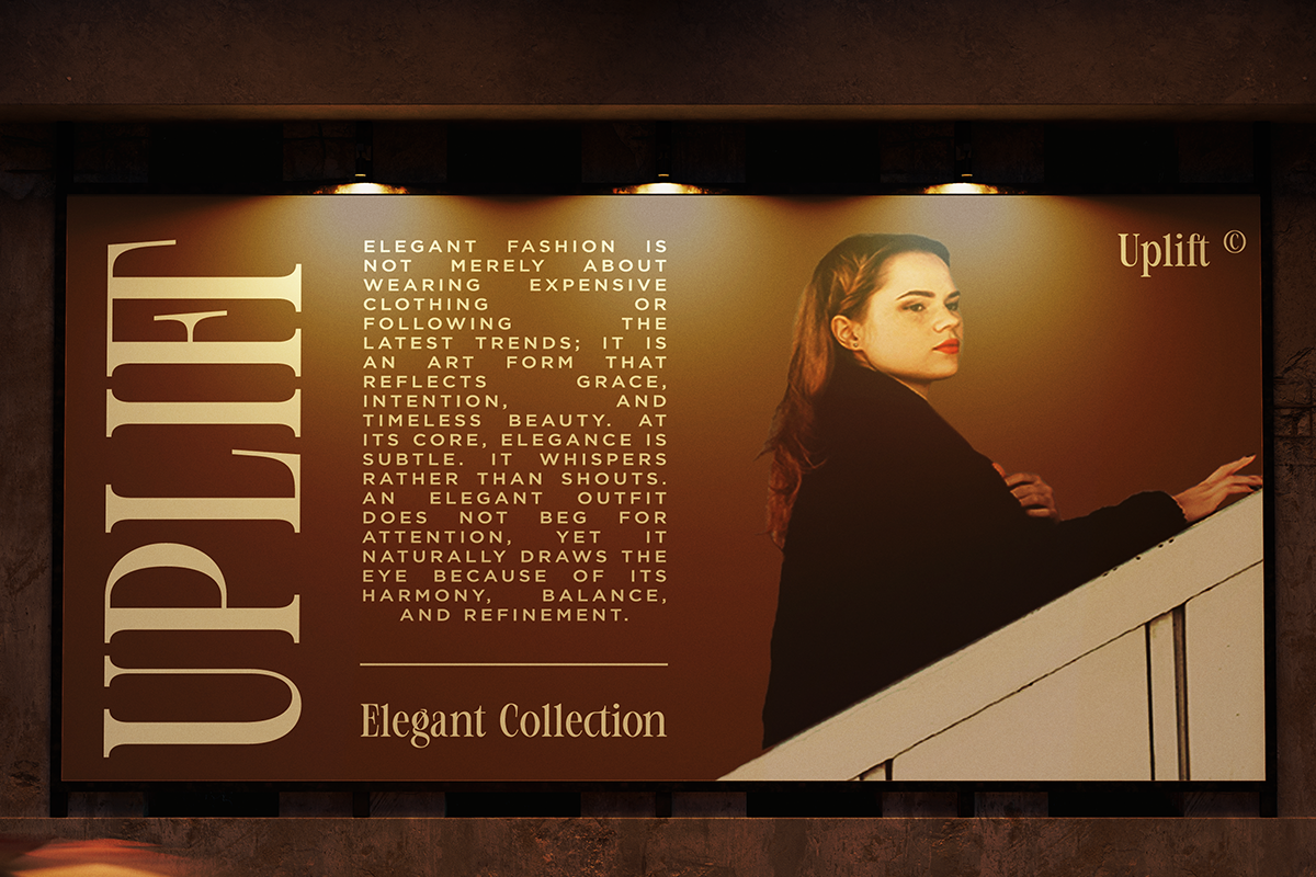 Desqire - Luxury Serif Typeface, a Serif Font by NexaLine (Photo 6 of 10)