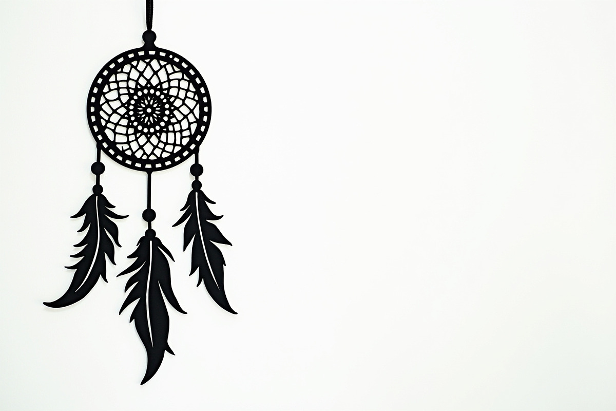 Scandinavian Unique Dreamcatcher, an Illustration by Amazin_art (Photo 14 of 26)