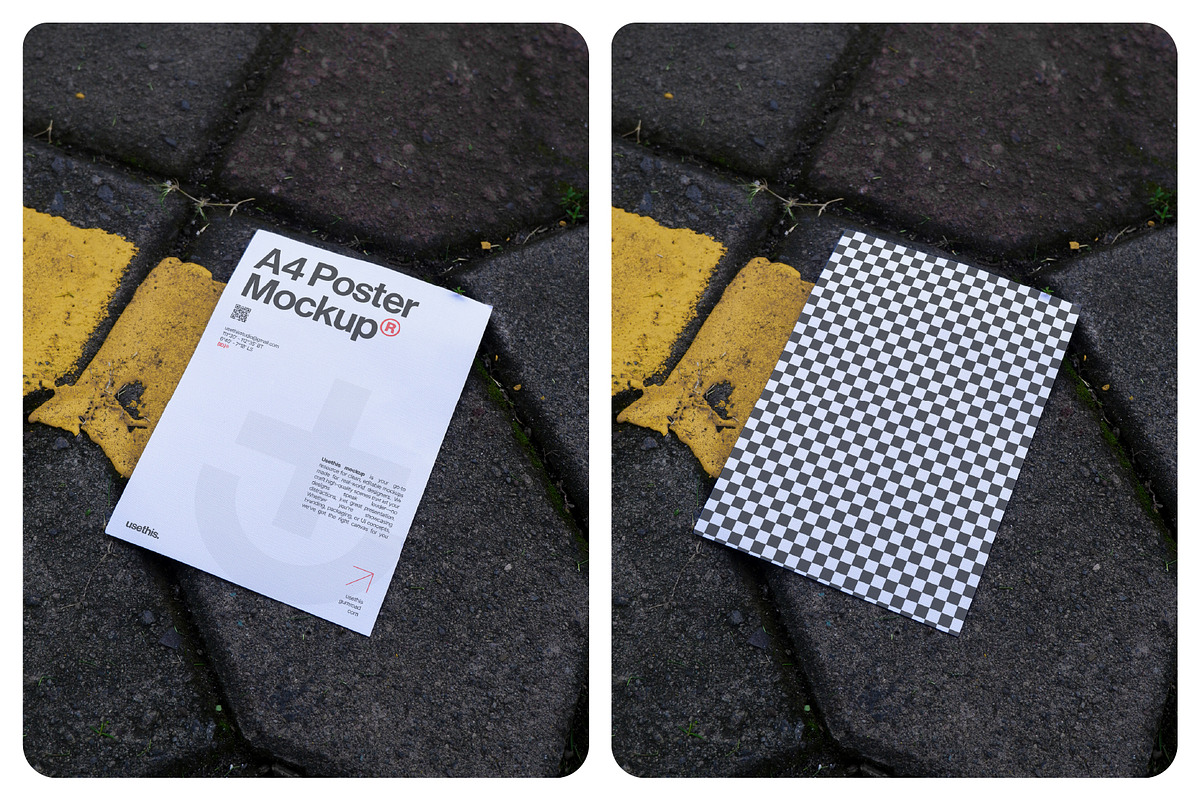 Outdoor A4 Poster Mockup Collection, an Advertising Mockup by Usethis Mockup (Photo 7 of 7)