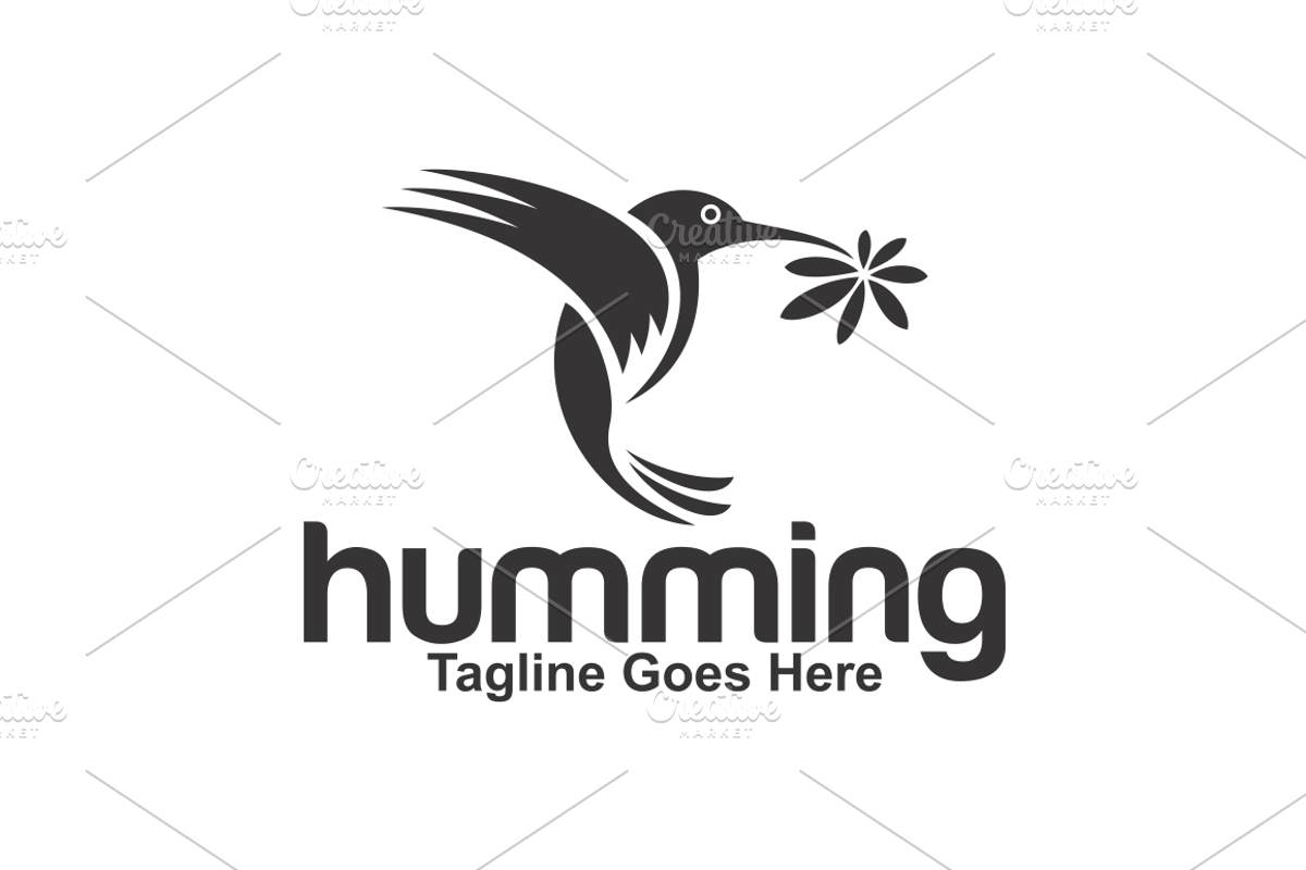 Humming Logo, a Branding & Logo Template by herulogo