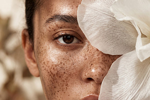 Close-up beauty portrait of woman, a Beauty & Fashion Photo by Virgo Studio