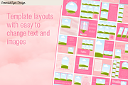 455 Canva Pink Instagram Template, a Social Media Template by Emerald Eyes Design (Thumbnail 7 of 12)