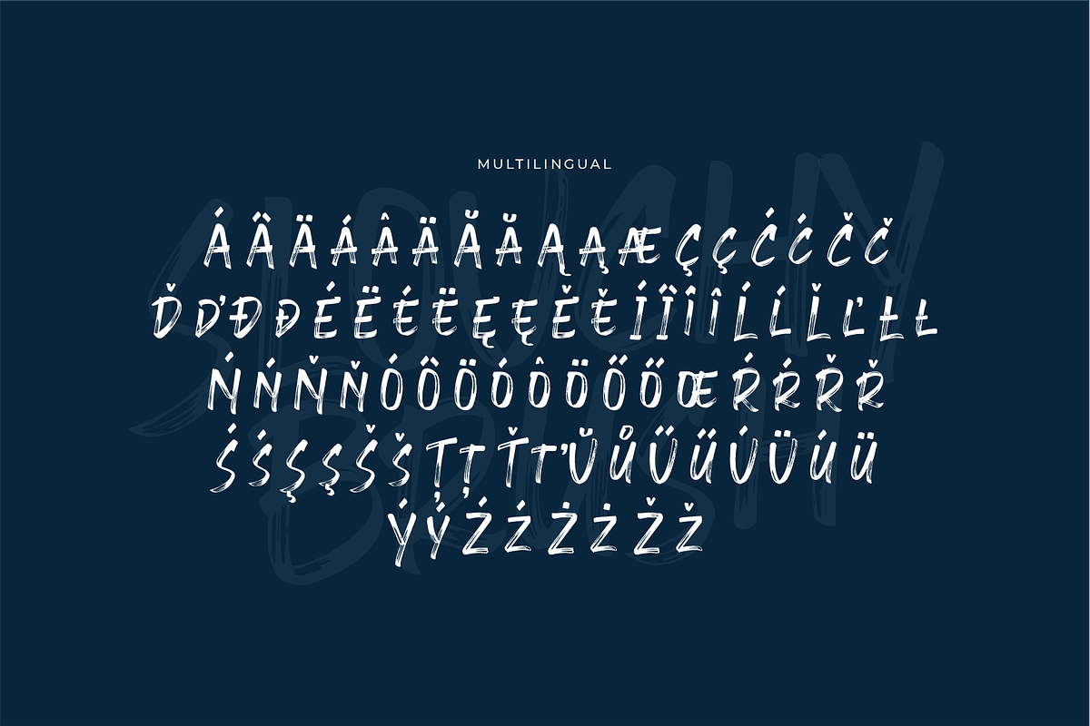 Slouchy Brush Fonts, a Script Font by 50Fox (Photo 17 of 17)