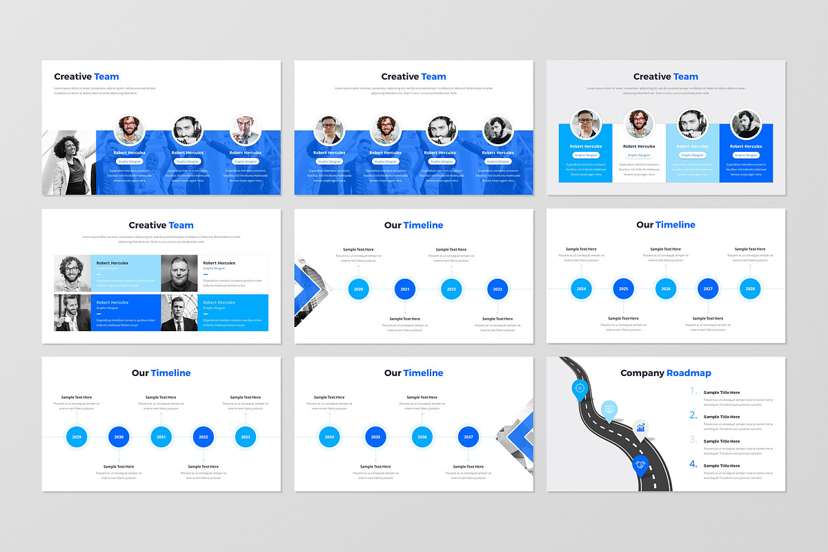 Business Plan PowerPoint Template, a Presentation Template by Orcshape Studio (Photo 9 of 29)