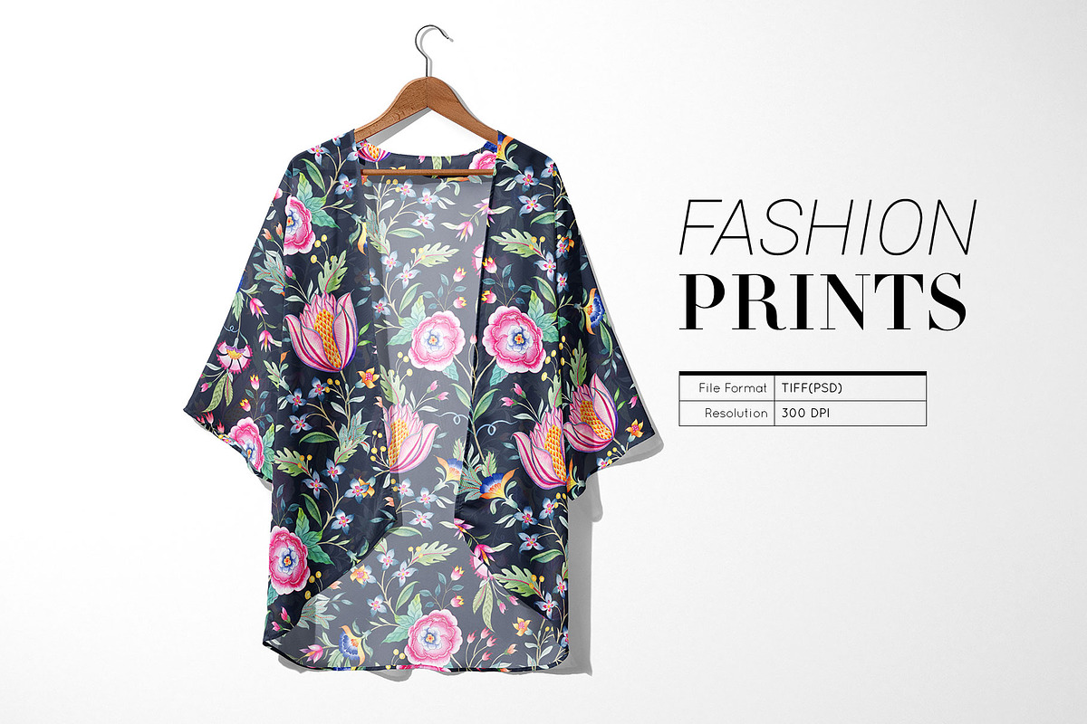 Chintz Indien Watercolour Floral, a Pattern Graphic by TSTUDIO (Photo 15 of 15)