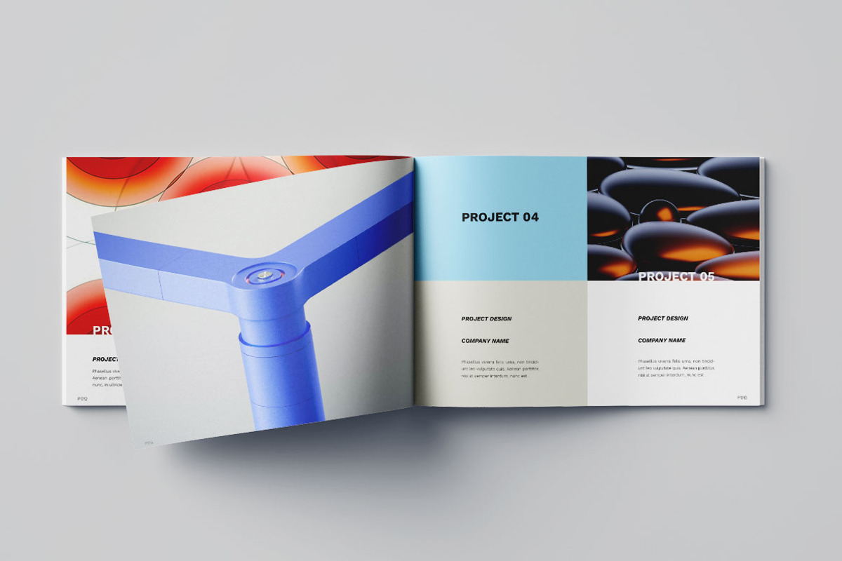 Graphic Design Portfolio Vol.12, a Brochure Template by Bewalrus Studio (Photo 10 of 11)