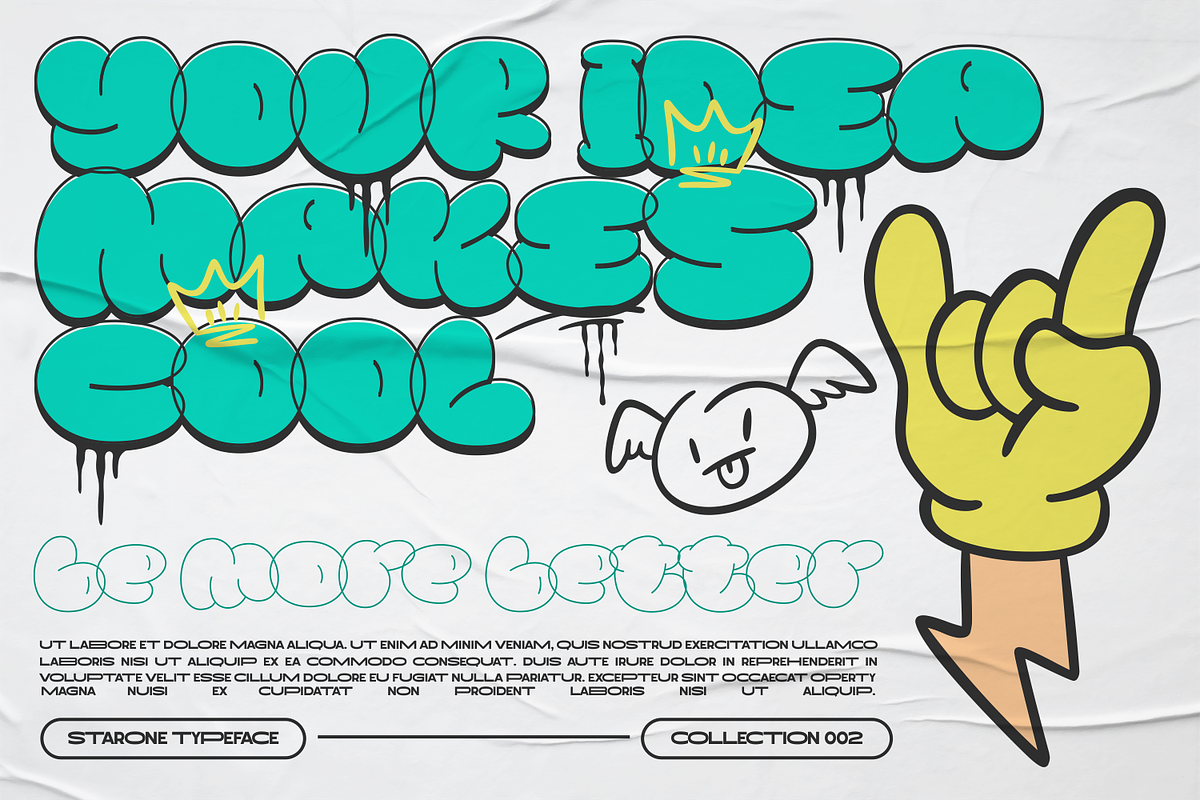Starone, a Font by shineink.designlab (Photo 4 of 10)