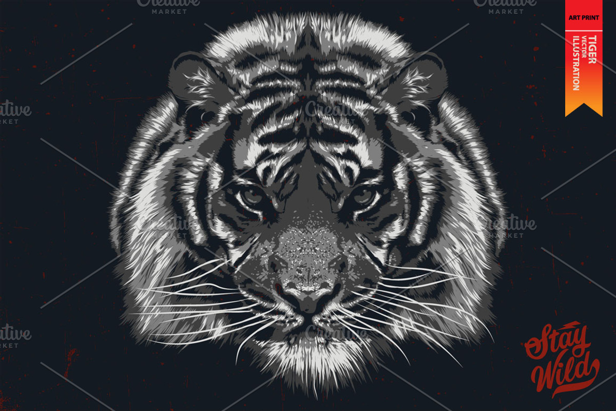 STAY WILD, an Animal Illustration by Artistic & Unique (Photo 2 of 8)
