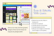 2in1 90s Aesthetic Canva Insta Pack, a Social Media Template by Guavamelo Studio (Thumbnail 6 of 19)