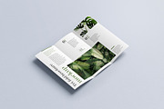 Trifold Brochure Mockup, a Print Template by mockupatelier (Thumbnail 8 of 15)