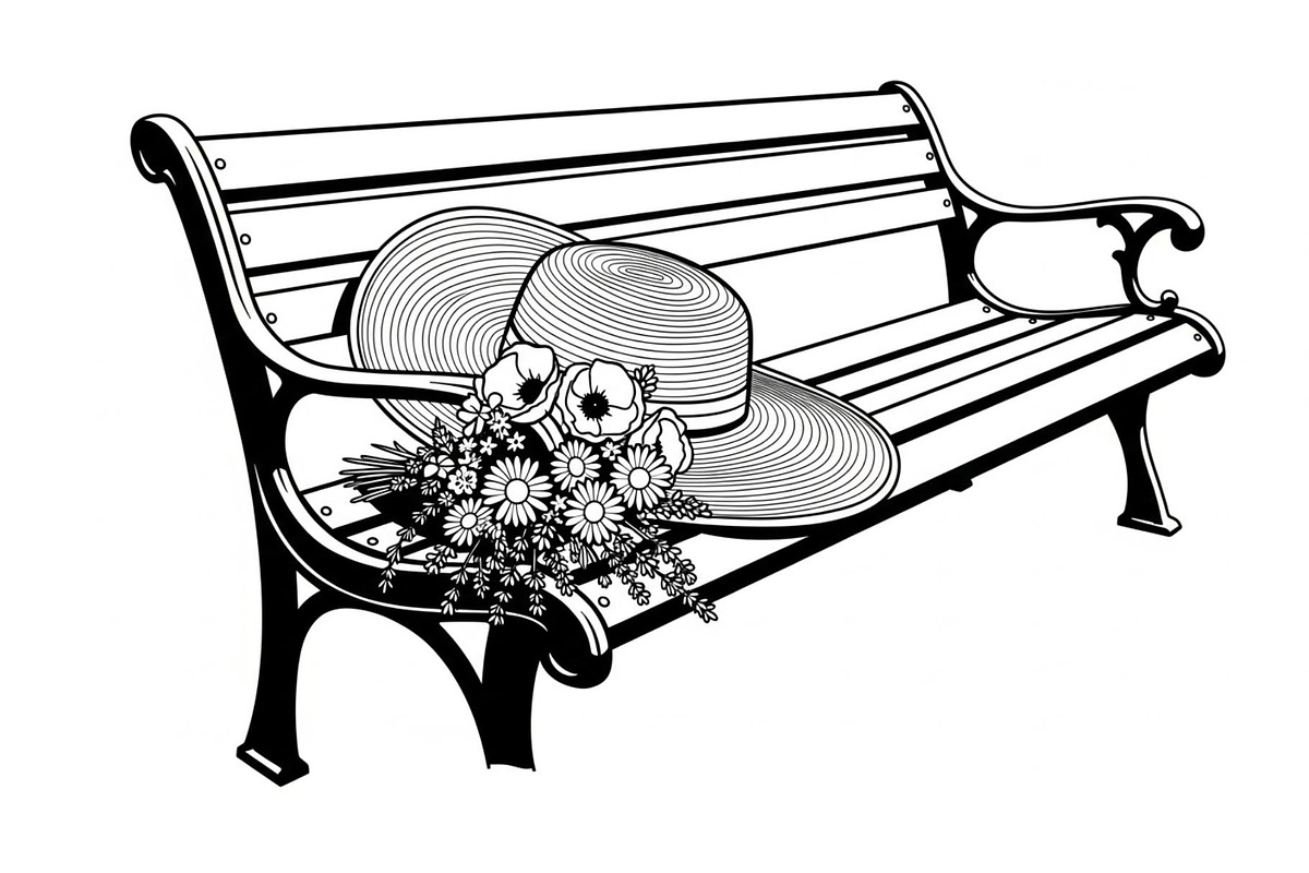Vintage Park Bench Vector Bundle, an Illustration by jahid234 (Photo 35 of 49)