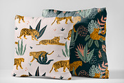 Wild cats. Jungle & tropical set., an Animal Illustration by Alona Savchuk (Thumbnail 13 of 15)