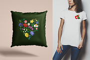 Wild meadow flowers $ herbs, an Object Graphic by yttadesign (Thumbnail 13 of 17)