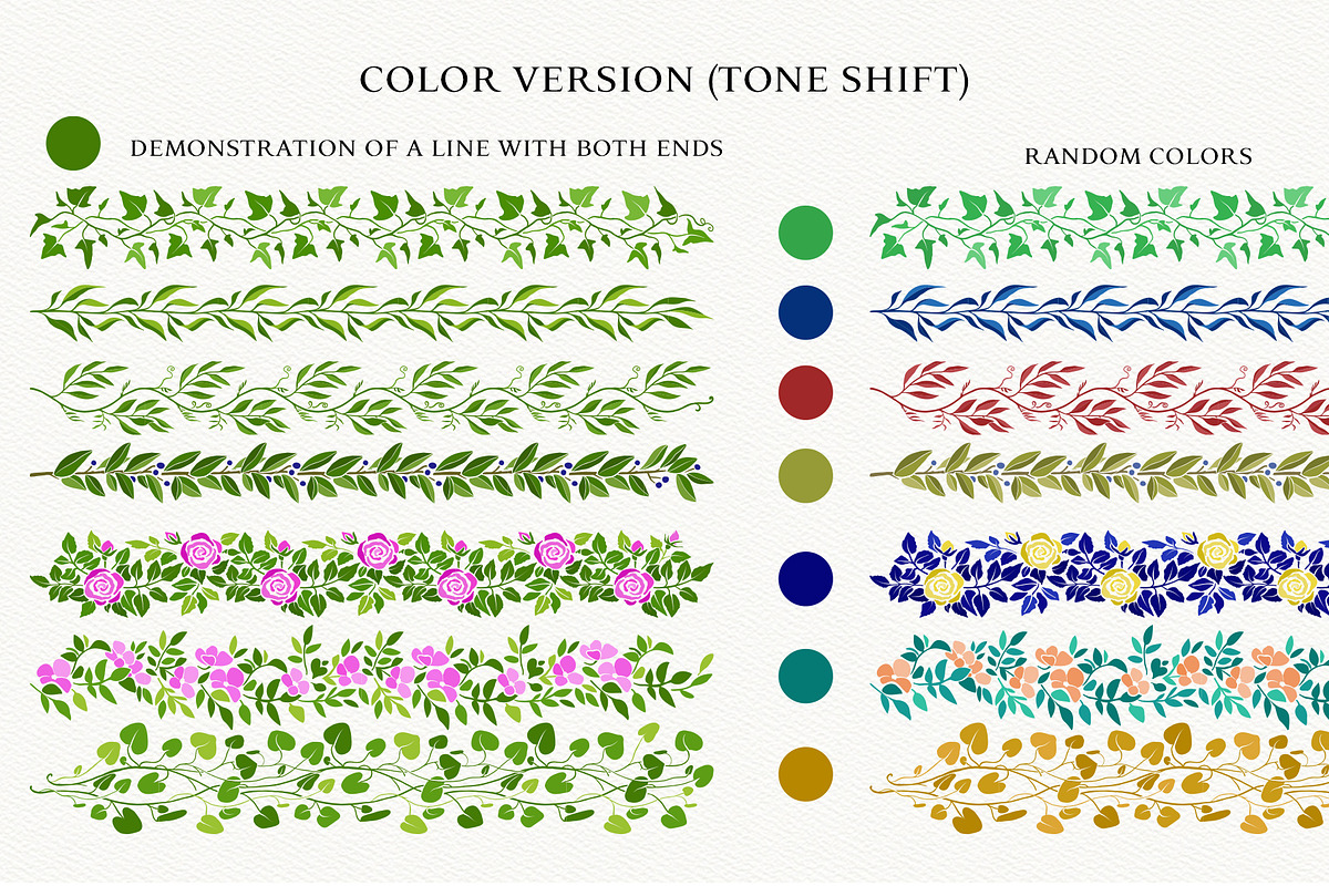 Botanical Vine Illustrator Brushes, a Brush Add-On by Garden in frame (Photo 4 of 5)