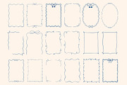 Frames & Bows Procreate Stamps, a Brushes & More by Veronika Gotovceva (Thumbnail 2 of 7)