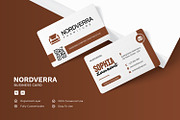 Nordverra - Business Card, a Business Card Template by Esensifiksi.studio (Thumbnail 1 of 3)