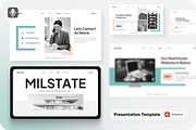 Real Estate Presentation PowerPoint, a Presentation Template by SquidPixey (Thumbnail 1 of 6)