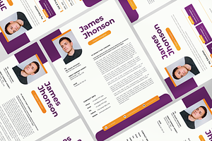 Freelance Graphic Designer CV Resume