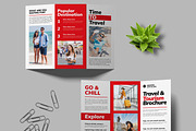 Travel Trifold Brochure, a Brochure Template by MightyDesign (Thumbnail 3 of 7)