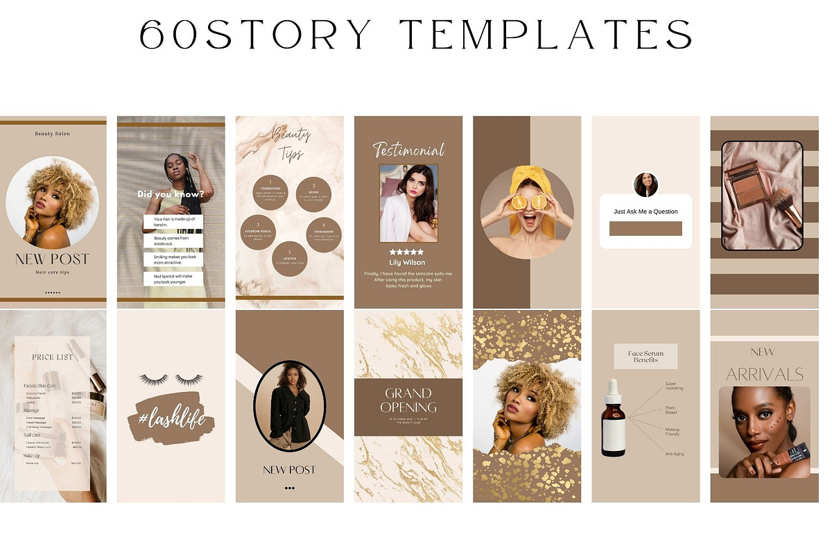 150 Esthetician Skincare Instagram T, a Social Media Template by MORION (Photo 3 of 7)