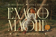 Exago Maona Vintage Serif Display, a Serif Font by timelesstype.co (Thumbnail 1 of 20)
