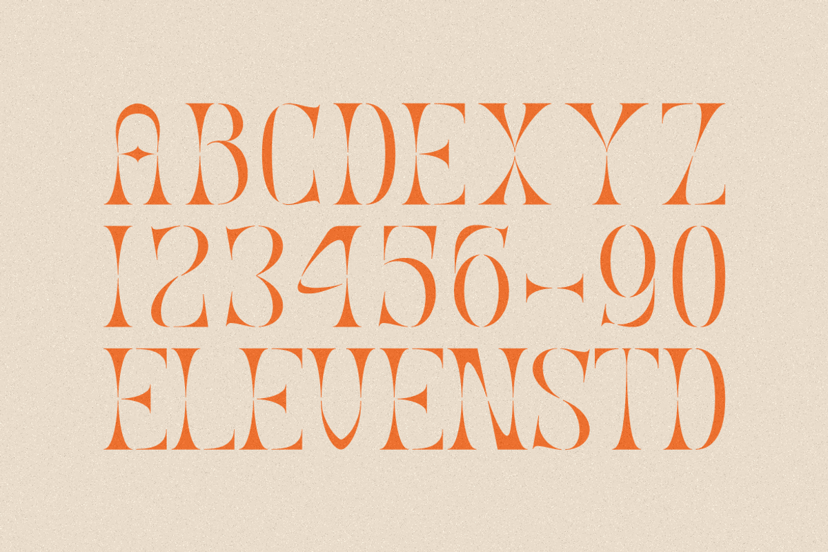 Myrollate Stencil Serif, a Serif Font by Typegoals Studio (Photo 7 of 9)