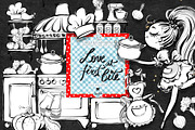 Cooking Kitchen Icons PNG Clipart, an Outline Icon by KaramfilaS (Thumbnail 1 of 7)